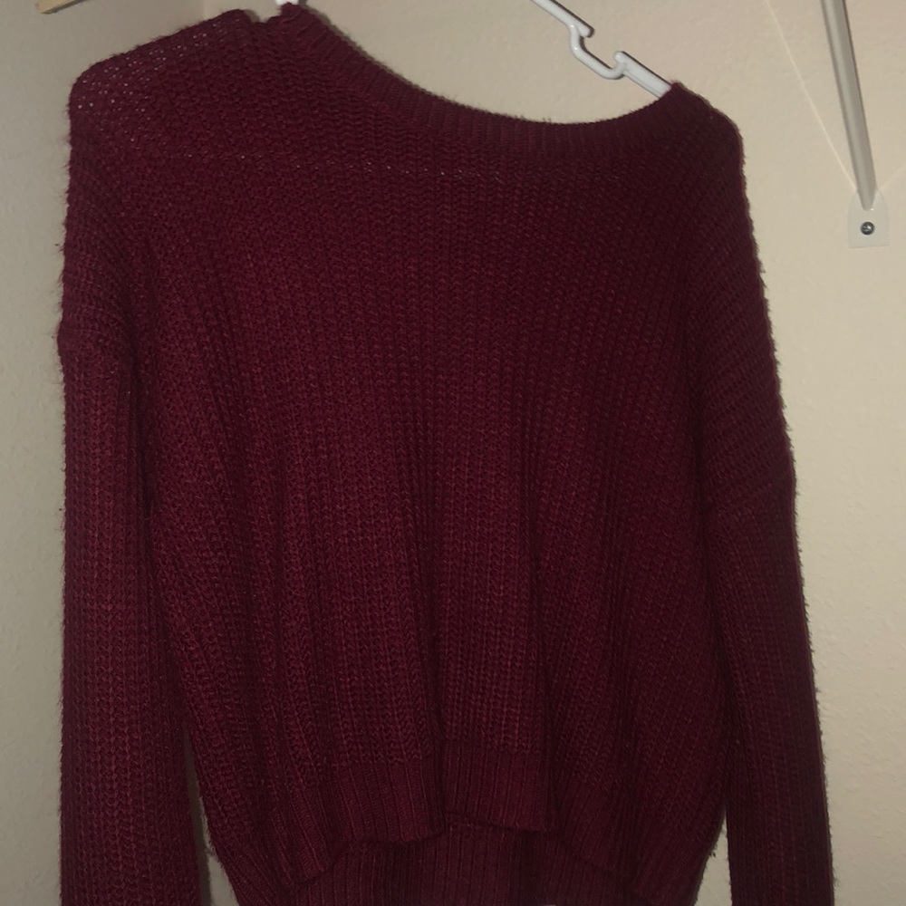 Red sweater